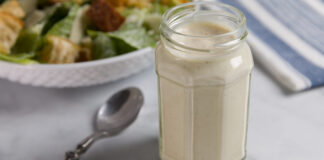 Caesar salad dressing