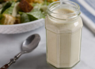 Caesar salad dressing