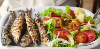 Delicious Grilled Sardines