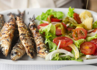 Delicious Grilled Sardines