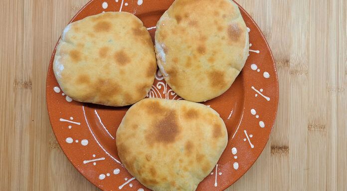 Cheese Stuffed Flatbreads