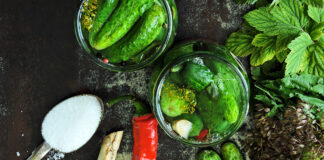 Pickled cucumbers