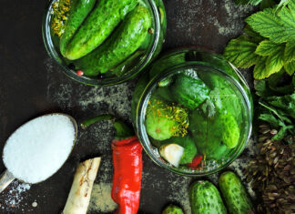 Pickled cucumbers