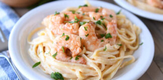 Garlic Shrimp Pasta Recipe