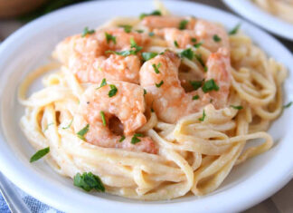 Garlic Shrimp Pasta Recipe