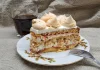 Sponge Cake with Crunchy Meringue