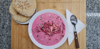 Ukrainian Cold Beet Soup