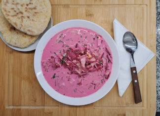 Ukrainian Cold Beet Soup