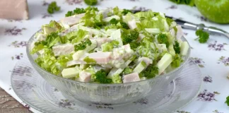 Buzhenina and Cucumber Salad Recipe