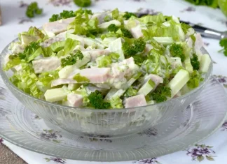 Buzhenina and Cucumber Salad Recipe