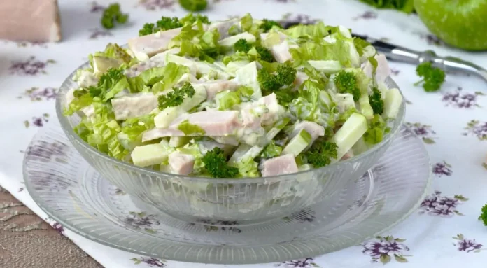 Buzhenina and Cucumber Salad Recipe