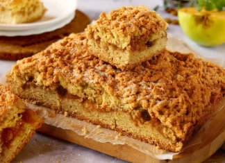 Oat Cake with Apple