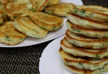 Savory Kefir Pancakes