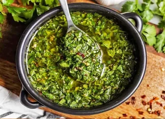 Chimichurri classic Argentine sauce