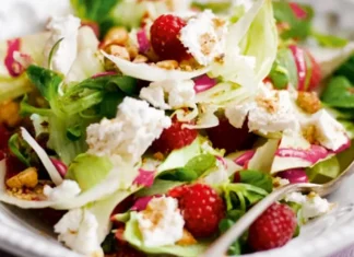 Goat Cheese and Raspberry Salad Recipe