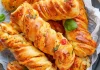 Mozzarella and Parsley Twisted Bread Recipe