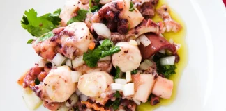 Vinegar-Infused Octopus Salad Recipe