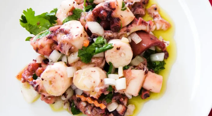 Vinegar-Infused Octopus Salad Recipe