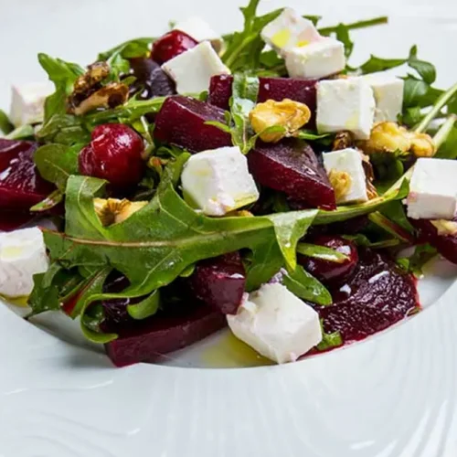 Beet and Cherry Salad