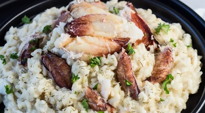 Crab & Saffron Risotto