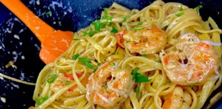 Healthy Seafood Pasta