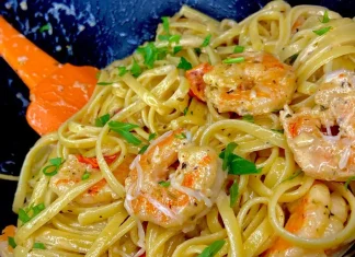 Healthy Seafood Pasta