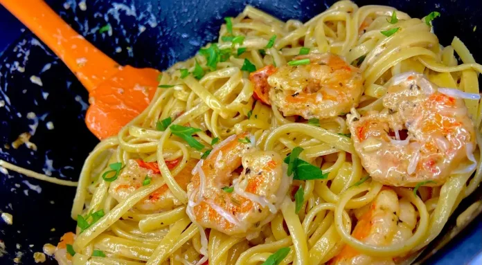 Healthy Seafood Pasta