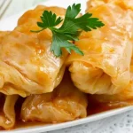 Lenten Stuffed Cabbage Rolls