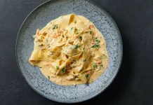 Pappardelle with Succulent Crab