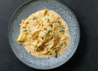 Pappardelle with Succulent Crab