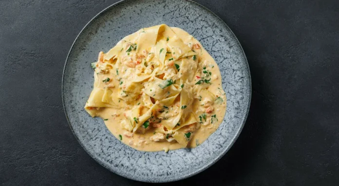 Pappardelle with Succulent Crab