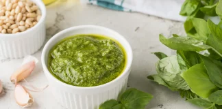 Vibrant Homemade Pesto Sauce