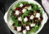 Roasted Beets with Feta Cheese Salad