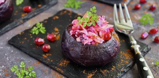 Stuffed Beetroot