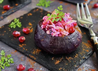 Stuffed Beetroot