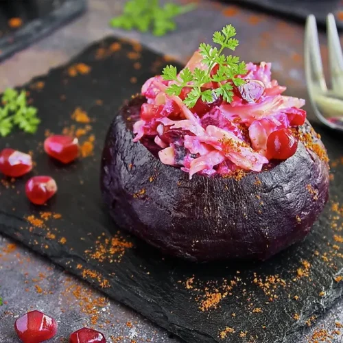 Stuffed Beetroot