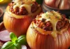 Stuffed Onions with Meat and Cheese