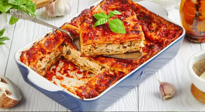 Mushroom Lasagna